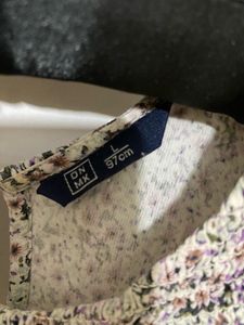 White Top with small flowers