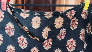 Classic Blue Denim Jeans with Short kurti combo
