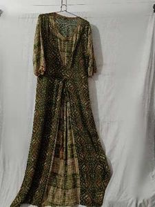 Elegant Printed Ethnic Gown
