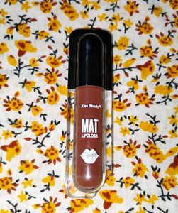 Kiss Beauty Matte Lipgloss Brown