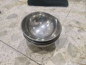 set of 3 Vintage Metal Bowls
