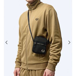 Fred Perry Black Crossbody Bag