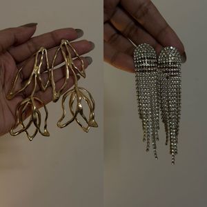 Combo of 2 Earrings (Chic Statement)