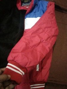 beautiful red jacket for kids