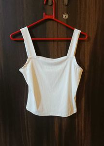 White Crop Top