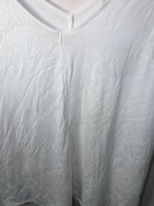 Basic White V-Neck Tank Top