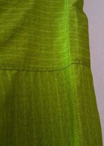 Green&amp;black Kurta set(kurti, pant, duppata)