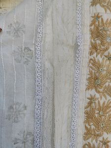 Cotton Clend Crochet work Kurti With Pants