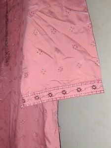 Pink Printed Kurta