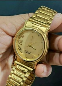 HMT New Watch Gold Plate ⌚