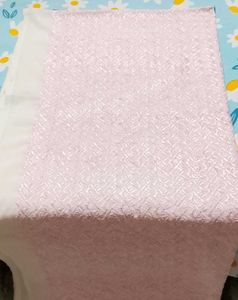 heavy Chikankari Pink embroidery Dress material M