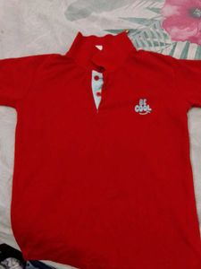 red t shirt