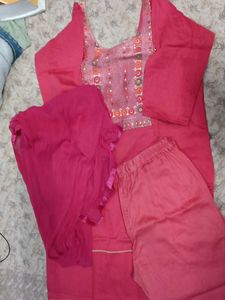 pink suit set