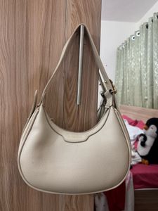 Cream Hobo Bag