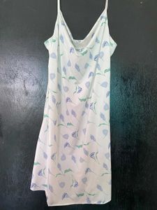 Cute Cowl neck Floral Slip Dress