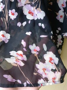 Brand New Dj&amp;C Floral Black Top 😍