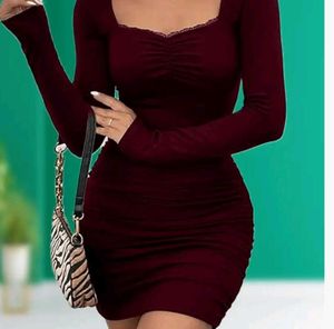 Ruched Bodycon Dress