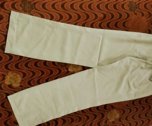 BEIGE WIDE LEG CARGO JEANS /TROUSER | LIMITED TIME