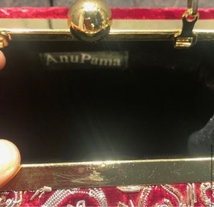 Indian Designer Bridal Zardozi Clutch (brand new)