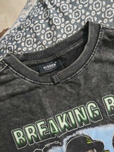 Breaking Bad acid wash Oversized tshirt (XL)
