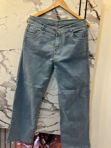 Blue Straight Fit Denims