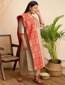 Libas Ethnic Kurta Set with Dupatta