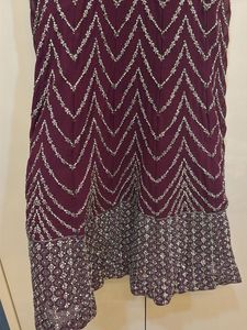 Exquisite Embroidered Ethnic Gown