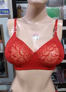Beautiful Red Lace Bra &amp; Panty Set