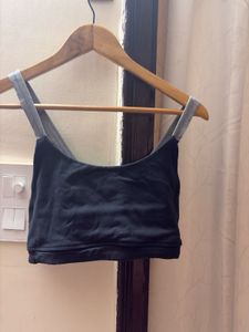 Black Sports Bra