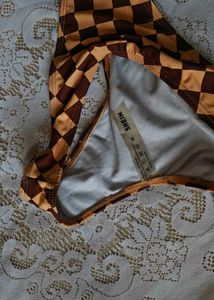 Checkerboard Bikini Bottoms