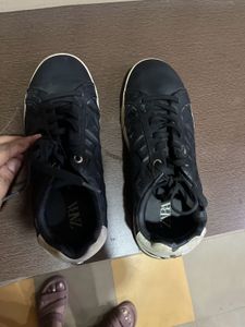 Stylish Black Zara Sneakers