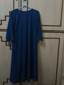 Elegant Teal Blue Maxi Dress