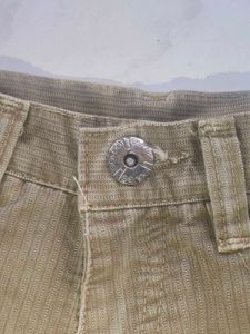 Lee Cooper Tan Striped Pants