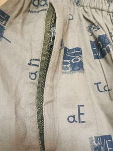 Casual Printed Cargo Pants