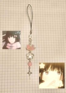 sawako inspired flower Phone Charm