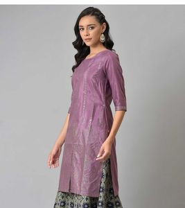 Elegant Purple Kurta