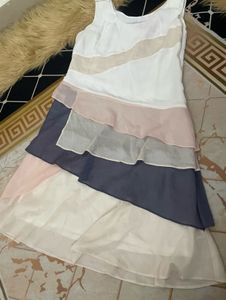 Layered Chiffon Dress
