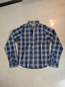 Plaid Button-Up Shirt - Abercrombie and Fitch