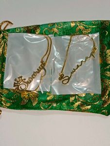 Custom Name Necklace - Personalized Gold Chain