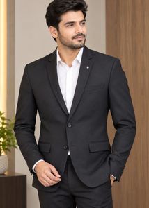 Classic Men's Black Blazer