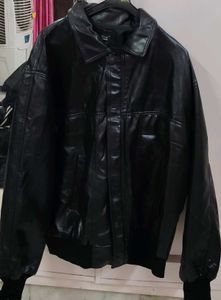 Classic Black Leather Jacket