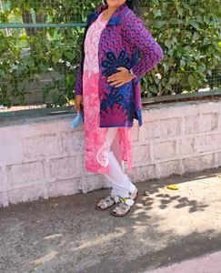 Kashmir Purchase Long Overcoat