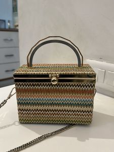 Unique Woven Box Bag