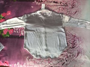 Shiny Button-Up Shirt