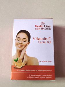 Vedic Line Vitamin C Facial Kit With Aloe Vera, Tu