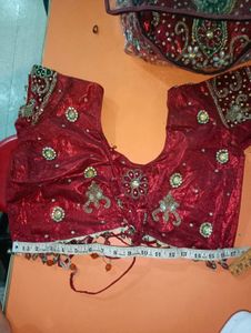 Red Bridal Lehenga