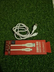 One Plus Data Cable Original Type C Usb Cabl