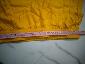 Yellow Embroidered Kurta and Palazzo Set