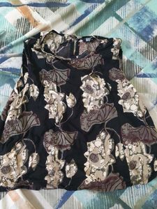 Boho Floral Print Tube Top