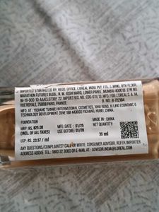 Maybelline Superstay Foundation / no used 125